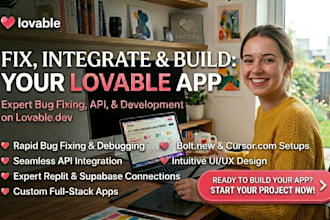 build lovable website fix bug, supabase, replit, bolt new, stripe integration