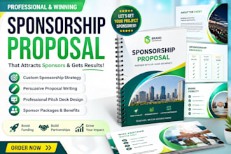 create winning sponsorship proposal and sponsorship package deck