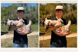 professionally edit your photos naturally
