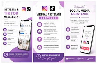 post content on instagram and tiktok