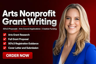 write or edit your artist film arts grant proposals nonprofit 501c3 applications