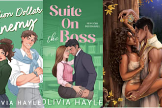 romance book cover illustration ebook cover lgbtq ya and gay romance book cover