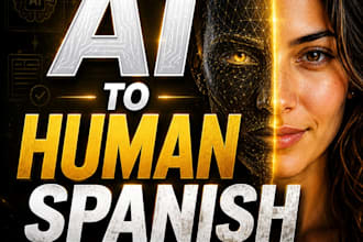post edit, proofread, and humanize ai translated spanish