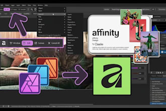 design unique affinity studio website ui ux flyer webflow wordpress app