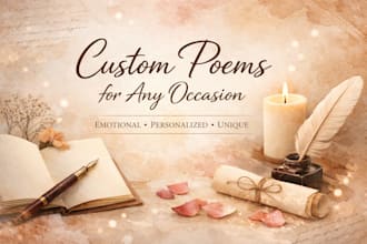 write a poetic piece inspired by your emotions or ideas