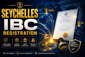 register your seychelles ibc company legally and fast
