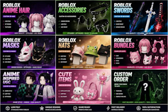 create custom roblox ugc accessories