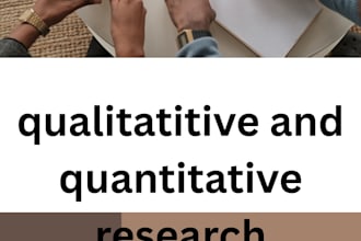 do qualitative and quantitative research, business analytics and research method