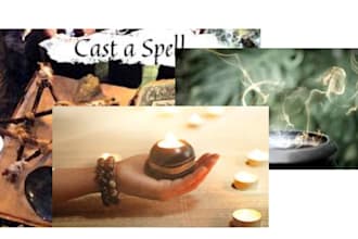 do basic spell casting and custom spell for you