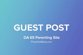 guest post da 65 backlink parenting proactivebaby