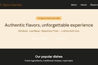 design a responsive website using HTML CSS and javascript