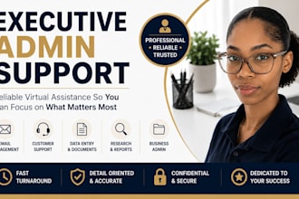 provide executive administrative support