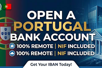 open a portugal bank account and obtain your nif remotely