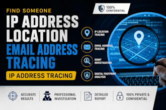 find someone ip address location email address tracing and ip addresss tracing