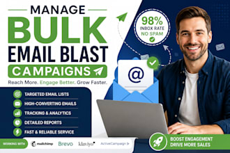 manage bulk email and blast campaigns