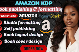 create custom amazon KDP low content book covers and interiors