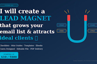 create lead magnet to grow your email list and attract clients