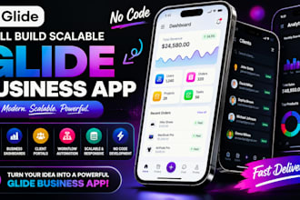 build scalable glide business mobile app