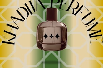 design luxury perfume and cosmetic product advertisements