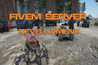 develop or fix your qbcore,esx,vmenu fivem server