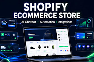 build a shopify ecommerce store with ai chatbot