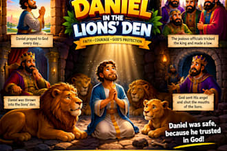 create bible themed illustrations for children books bible story amazon kindle