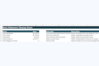 clean CSV files for quickbooks xero or wave import