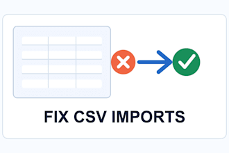 clean CSV files for quickbooks xero or wave import errors