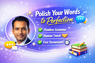 proofread and edit your blog posts website copy or drafts