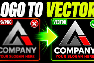vector trace your logo and convert jpg png to ai eps svg