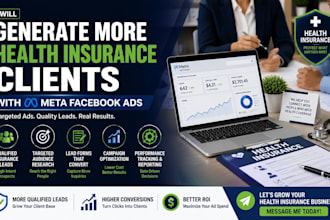 build meta ads campaign that generate health insurance leads for insurance agent