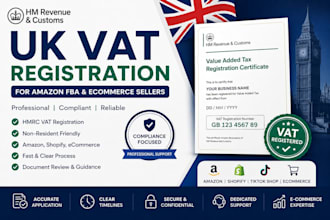 register UK vat for amazon fba and ecommerce sellers