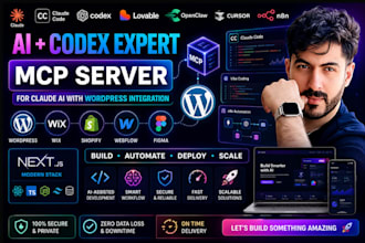 codex expert and build an mcp server for claude ai with wordpress integration