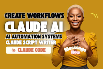 build claude ai workflows, ai automation systems, and claude ai content writing