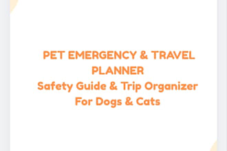 pet emergency and travel planner