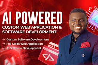 develop ai website, ai chatbot, ai web app, ai software