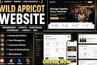 wild apricot event management membership website buddyboss learndash amelia seo