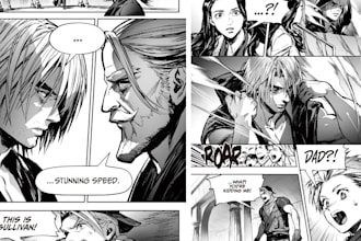 draw anime manga comic illustration nsfw manga page edit manga as a manga artist