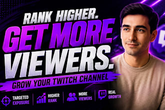 promote your twitch stream with organic audience reach