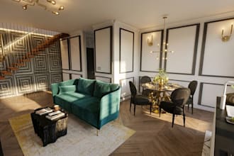 do professional architectural design and 3d interior visualization