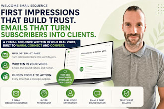 write a wellness welcome sequence that turns subscribers into buyers