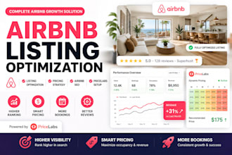 setup airbnb listing optimization, airbnb pricing, airbnb SEO, pricelabs