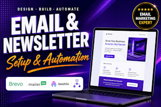 setup brevo mailerlite landing page beehiiv newsletter brevo automation beehive
