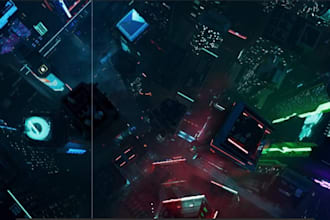 do cinematic vfx compositing, explosions, fire and gun effects