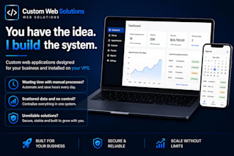build your custom web application