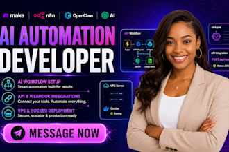 fix make com setup make com n8n workflow zapier make com automation make expert