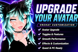 upgrade your vrchat avatar for dancers with toggles, effects, and smooth perform