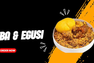 teach how to do eba and egusi