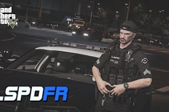 create or fix custom fivem chains, clothing, lspdfr cars, and helicopters