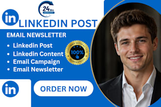 ghostwrite linkedin content email newsletter ghostwrite post email campaign